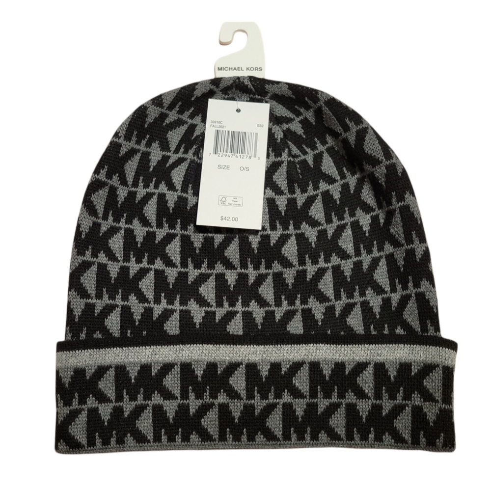 Michael Kors Men's Logo Cuff Beanie NWT MSRP$42